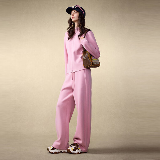 Wancaoyi (wancaoyi) shopping mall same style 2025 winter new fashion suit H29432551 smoke pink M