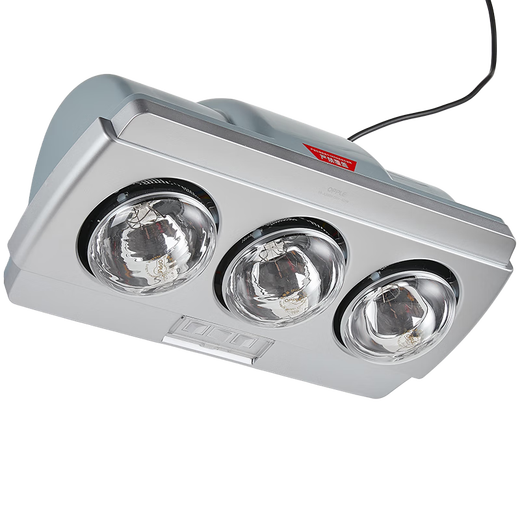 OPPLE Wall-mounted Bath Heater Wall-mounted Light Warmer Bulb Bathroom Quick Heat Bath Heater Wall-mounted 3 Light Warmer Quick Heat