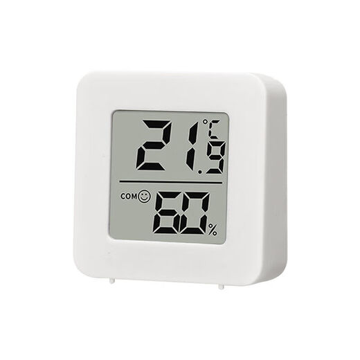 Mini thermometer for indoor use, high-precision electronic digital display, wall-mounted temperature and humidity electronic thermometer, indoor thermometer, household hygrometer, compact and portable WSD01, one pack, high-definition digital display + temperature and humidity meter