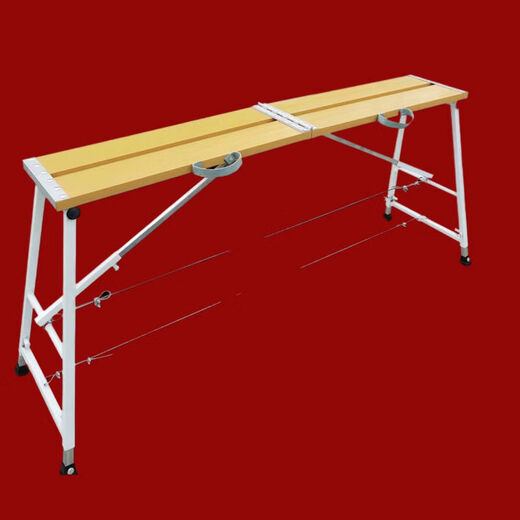 Pupan Germany imported elephant load-bearing ladder aluminum alloy folding horse stool lifting thick scraping putty interior decoration ladder 12027 stool thick aluminum alloy panel silver