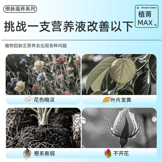 Dewo multi-branch plant nutrient solution universal 18-branch hydroponic flower green plant flower fertilizer rooting liquid gardening concentrated planting liquid