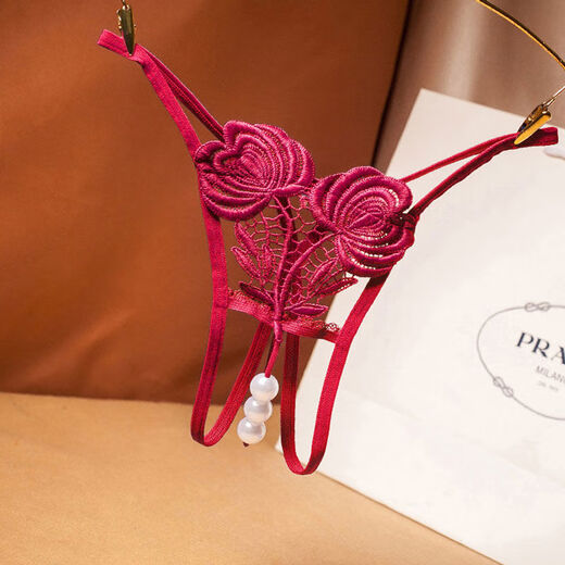 Sexy underwear 2025 new sexy underwear for women in bed, men can wear thong underwear for female husband, black and purple, one size fits all