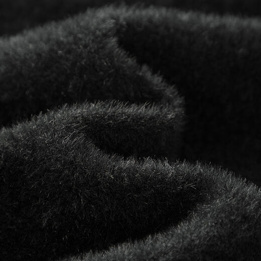 Late White Off Size Clearance 2025 Winter Fashion Casual Sweater Solid Color High Elastic Wool Velvet Sweater Women Black S