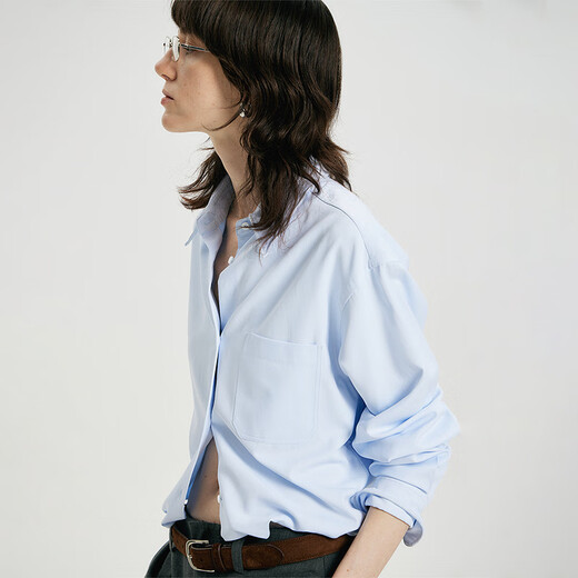 THORNSAURA Thornlight THORNSAURA P**DA versatile plasticity short long-sleeved shirt classic white S