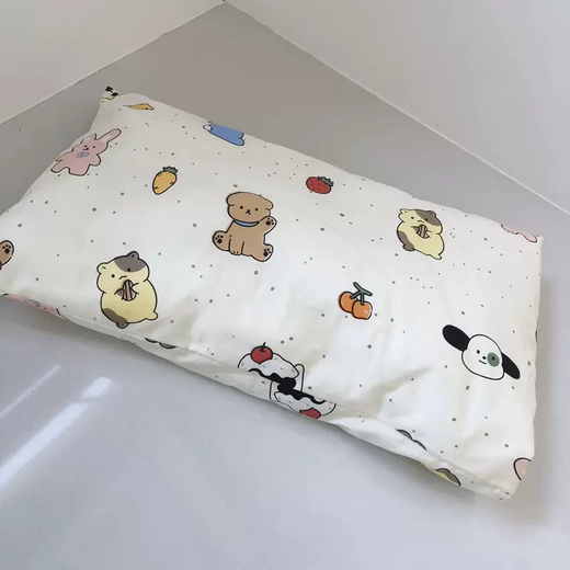 Yusenyi bedding customized 100% cotton pillowcase children's baby newborn baby pillow cartoon children's pillowcase 55x3 bed sheet starry sky 120 230cm (suitable for 0.9m bed) 24cmx40cm 24cmx40cm