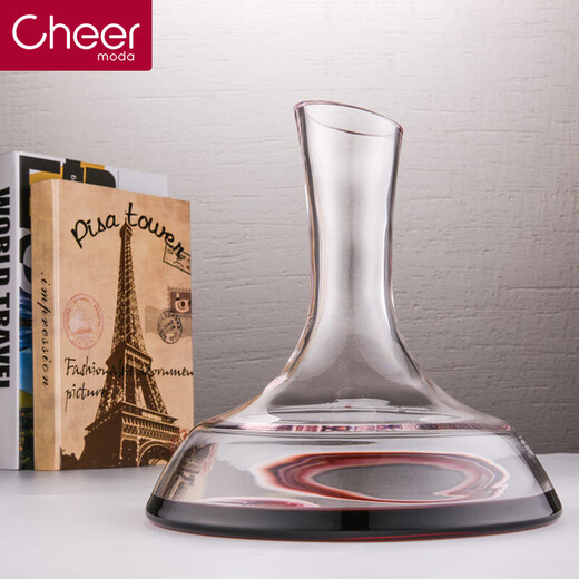 Cheer Eiffel red wine decanter, crystal glass fast red wine decanter, home wine pourer, wine divider, flask