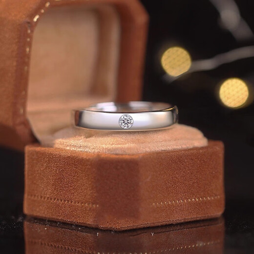 MZMZ platinum ring men's PT950 platinum diamond ring for wedding, Valentine's Day, birthday gift for boyfriend, husband, local warehouse next day delivery - light luxury love at first sight ring