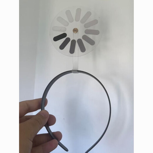 Popular brain-loading spoof hairband downtime hairpin acrylic pixel style rotatable funny hairpin brain-loading hairpin (rotatable) 1 piece