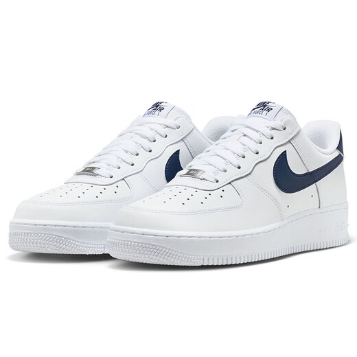 Nike NIKE cushioning sneakers men's Air Force 1 AIR FORCE 1 sneakers FJ4146-119 white blue 42