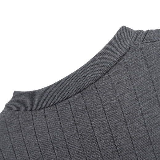 Zhengchen/Zhengchen Henry collar old money style three-dimensional base knitted sweater for men in autumn P-M96391 Gray S 48