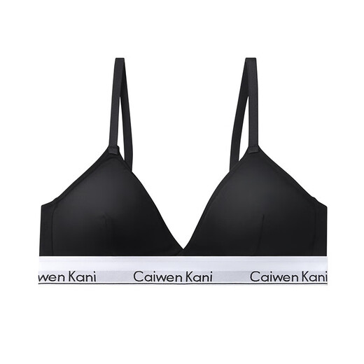 CK Underwear Women's Small Breast Push Up Comfortable Wireless Bra Set Pure 1 Cotton Girls Sexy Seamless CALVINKLEINI-365 Gray V-shaped Bra + Panties Set XL (110-125Jin Jin is equal to 0.5 kg) 85/38ABC