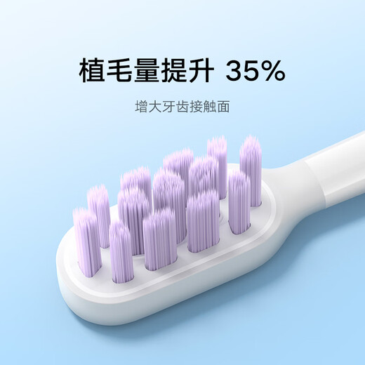 Mijia Adapter T501/T501C Mijia Xiaomi Electric Toothbrush Head Sensitive Type 3 Pack Toothbrush Soft Bristles Copper-Free Bristles