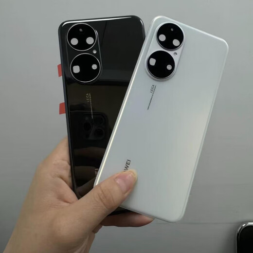 XSuitable for Huawei P50 original back cover p50pro original glass back shell p50E mobile phone battery cover shell P50P50E radiant gold black original back cover