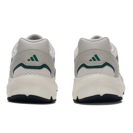 Adidas official mesh shoes men's shoes 25 new breathable cushioned outdoor running shoes Student commuting shoes Casual dad shoes JS4839 39 [Suggested foot length 24 cm]