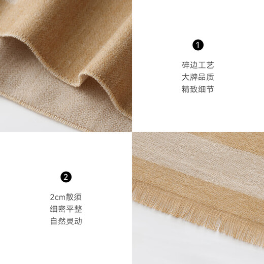 
ELLE [gift box] shawl for women's office warm and fashionable versatile scarf and scarf new winter gift gifts Teacher's Day