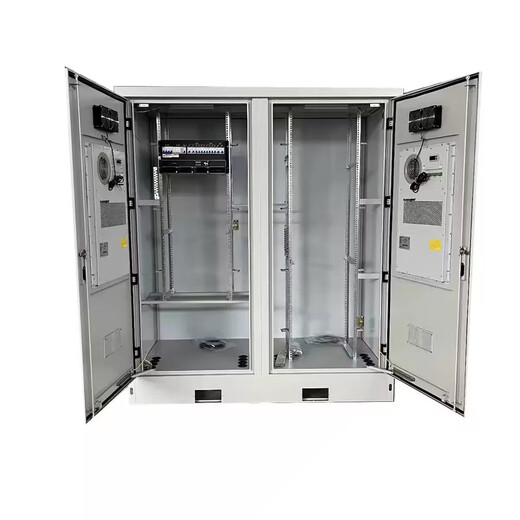 Huili 5G integrated communication cabinet outdoor rainproof cabinet refrigeration constant temperature air conditioning tower base station monitoring cabinet 650*650*1200 (excluding air conditioning)