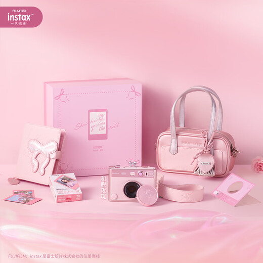 INSTAX Fuji One-time Imaging mini Evo gift box set Gentle Rose