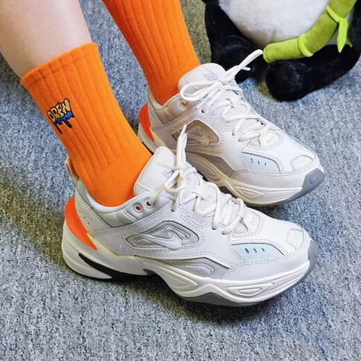 Nike (NIKE) official women's shoes M2K TEKNO new winter dad shoes, comfortable, lightweight and breathable casual sports running shoes AO3108-001 38