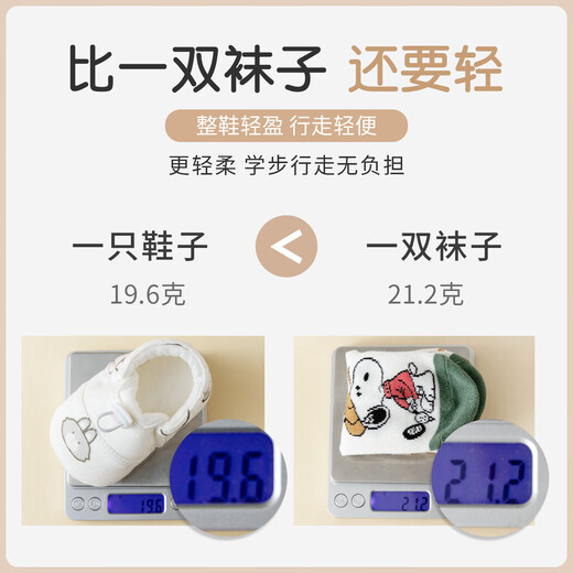 Baby shoes 100% cotton autumn and winter baby shoes for men and women, toddler shoes, indoor anti-fall soft soles, cute cartoon walking shoes, green bear 1 pair 12.5 (suitable for 6-12 months)