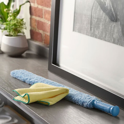 Likuai E-Cloth scouring pad imported from the UK multi-functional classified cleaning housekeeping rag glass rag dishwashing cloth dust removal