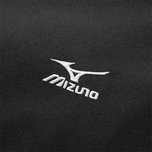 Mizuno Outdoor Casual Jacket Men's Windproof and Waterproof Couple Hooded Woven Jacket Black XL