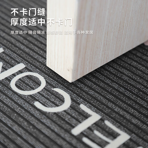 Budisi entrance door floor mats can be cut, water-absorbent and non-slip, and can be used in bathrooms as entrance mats 90*60CM