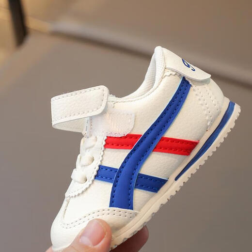 Ginoble baby girl shoes 2025 spring and autumn new infant soft-soled non-slip toddler shoes 0 to 1-3 years old boys functional shoes pink upgraded version cut label and remove cabinet 22 inner length 14cm