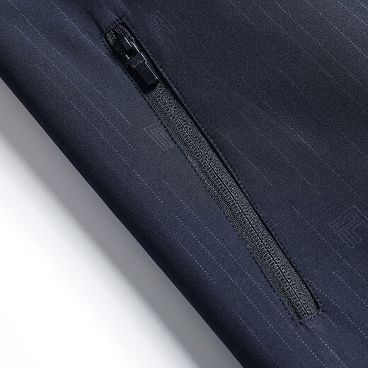 Middle-aged men's spring and autumn casual jackets, baseball collar jackets, stand collar spring and autumn thin casual tops, daddy clothes for men, black 2XL 185 yards 130-145Jin Jin is equal to 0.5 kg