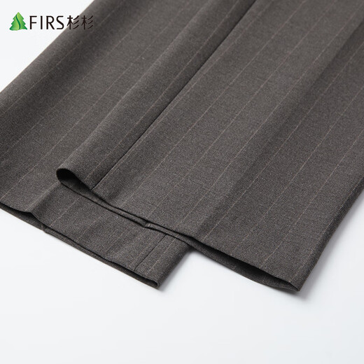 Shanshan suit men's slim business casual professional formal suit trousers striped wedding groom's wedding dress