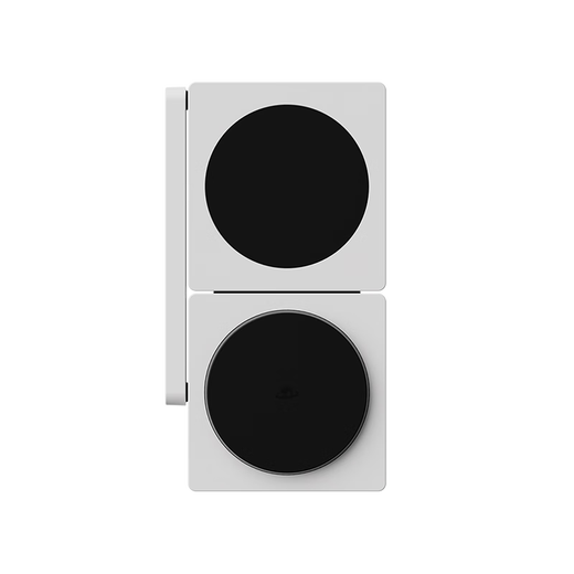 Meizu (Meizu) Pandaer 2-in 1 настольного беспроводного зарядного устройства 15W+5 Вт беспроводной беспроводной двойной зарядной магнитный портативный складной склад
