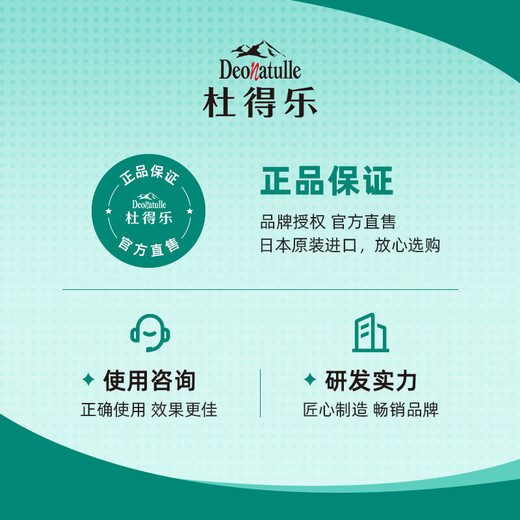 DEONATULLE antiperspirant cream imported from Japan, classic formula deodorizing stone to remove armpit odor, deodorizing antiperspirant, antiperspirant stone 20g