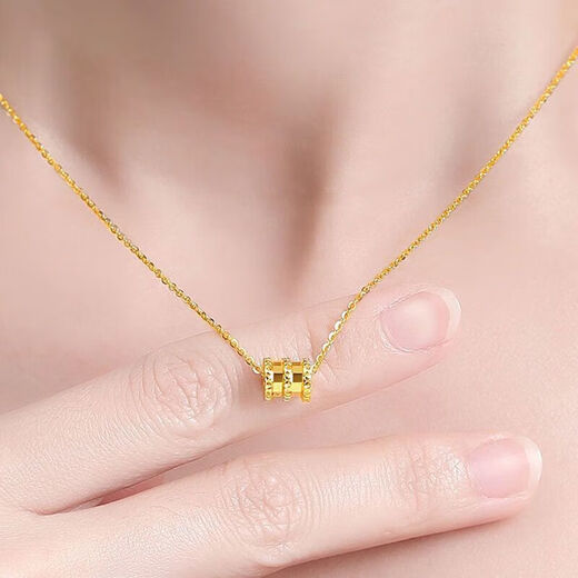 Yuebu pure gold 999 accessories gold waist pendant 999 pure gold waist hand-woven diy accessories light luxury waist-- 0.02g