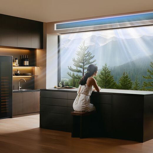 TCL household small blue wing fresh air central air conditioner 3/4/5 HP one to two three four five duct machine 6/7/10 HP variable frequency one level energy efficiency hidden whole house air conditioner multi-split 4 HP one to three free survey cross flow level one