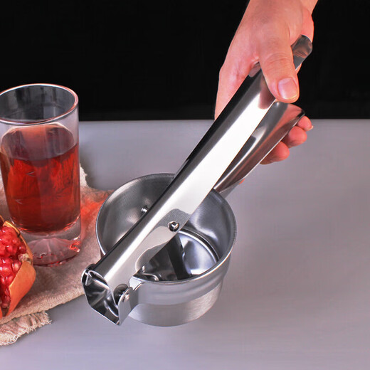 Zwilling German quality manual juicer small 304 stainless steel juicer lemon squeezer juicer pomegranate squeezer 72% of people chose the stainless steel bottom hole model (medium