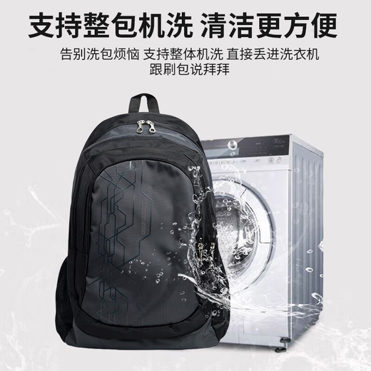 Pull back backpack, men's large-capacity travel bag, short-distance business trip backpack, lightweight luggage bag, computer bag, female junior high school bag