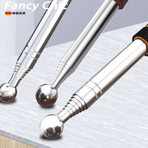 FANCYCHIC Home Inspection Empty Drum Hammer Extra Thick Ceramic Tile Knocking Inspection Hammer Flagpole Bold and Thickened Extra Long Telescopic Rod Home Inspection Tool Set Telescopic Integrated丨Replace When Used with a New one丨Empty Drum Test in Seconds 100cm Long丨One Marker