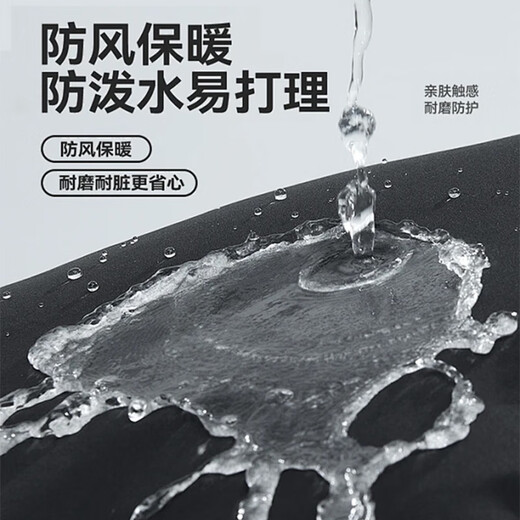 Western Camel (VANCAMEL) Jacket Men's Autumn and Winter Hooded Jacket Casual Men's Top Velvet Thickened Warm Men's Clothing Light Gray XL