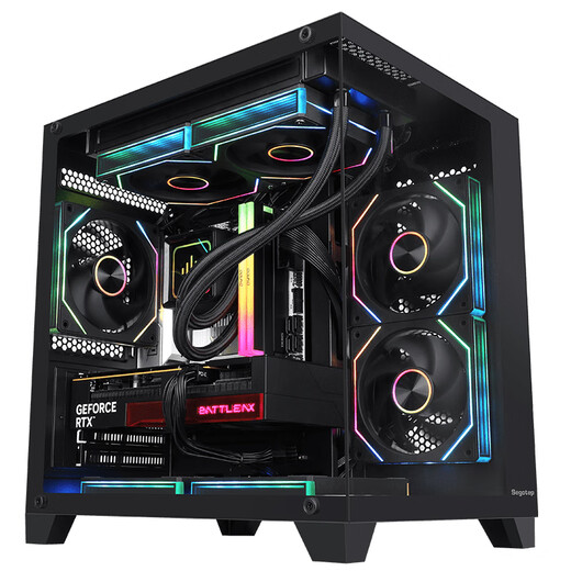 Colorful AMD Ryzen 7800X3D/9700X/9600X game console 5060/5060Ti/5070 graphics card design AI 2K e-sports DIY assembly of the complete desktop computer Configuration five R5 9600X丨5060Ti-16G 50 series graphics card dominates e-sports