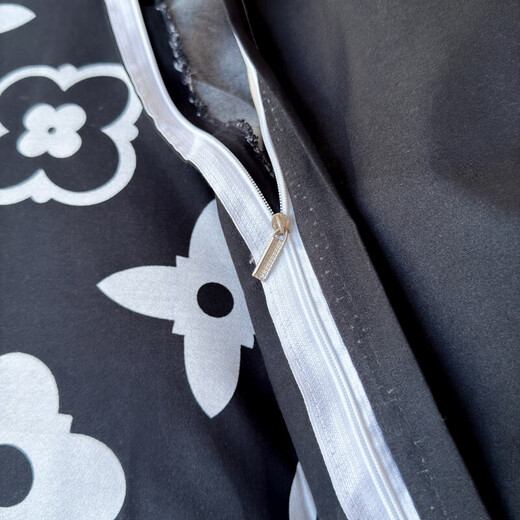 2025 new school season skin-friendly cotton breathable printed aloe vera cotton four-piece set student children dormitory bed three-piece set Superstar skin-friendly fabric moisture-absorbent and breathable bed sheet style 1.8 four-piece set-quilt cover 180x220