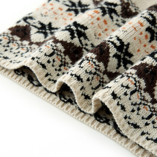 Wancaoyi 2025 winter new set H26101451 off-white M