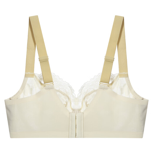 GOSO underwear women's comfortable top support with stylish and traceless gathering women's bra 2012009 beige (thin cup) (memory steel ring) 85C
