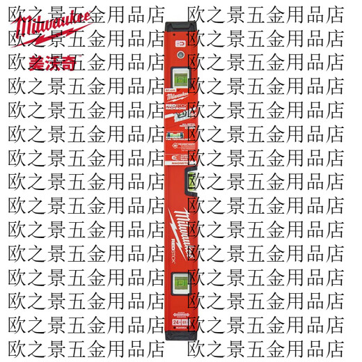 Meiwaqi REDSTICK advanced bone-shaped reinforced anti-fall level magnetic suction high-precision water balance tool 120cm (magnetic suction)