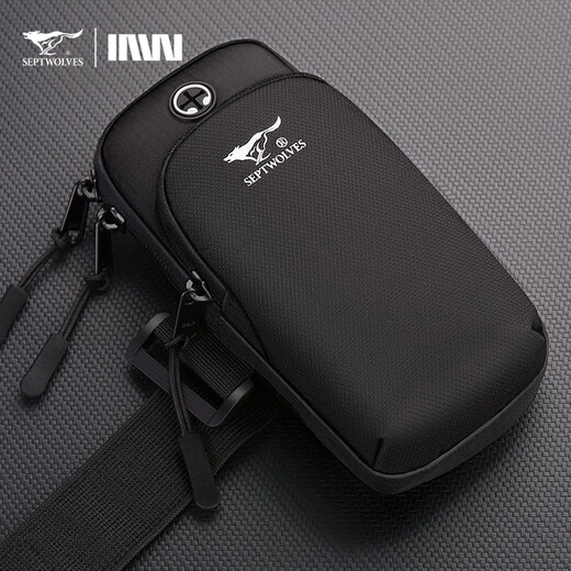 Septwolves running mobile phone arm bag fitness arm bag men's wrist bag equipment sports mobile phone arm bag women 2025 new style