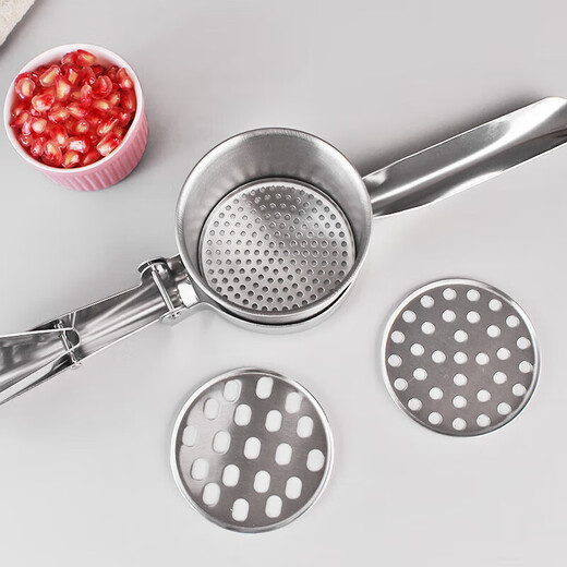 Zwilling German quality manual juicer small 304 stainless steel juicer lemon squeezer juicer pomegranate squeezer 72% of people chose the stainless steel bottom hole model (medium