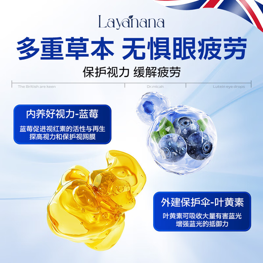 Miyajima Pharmaceutical Lutein Eye Drops Water Fatigue Dry Eyes Blurred Vision Swelling Pain Dryness Itchy Red Bloodshot Stay Up Late