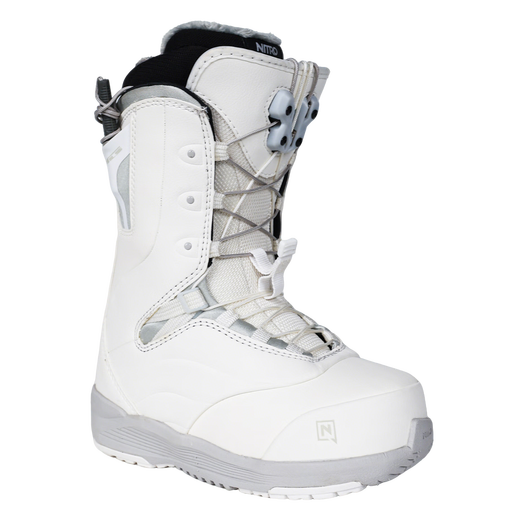 NITRO ski shoes CROWN snowboard 2526 women's all-round sliding park flat snowboard snow shoes light gray 37 240mm