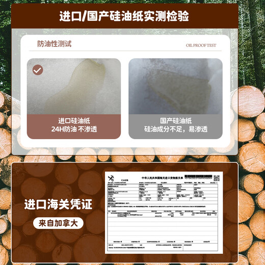 MAXCOOK steamer paper bun pad steamed bun paper non-stick steamer drawer paper disposable 500 sheets diameter 7.6cm MCPJ3591