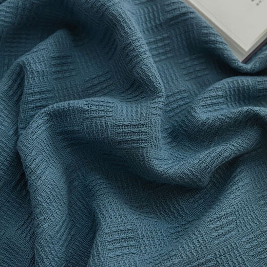 Pickup Cat Summer Thin Towel Quilt Pure Cotton Gauze Blanket Office Nap Blanket Air Conditioning Blanket Sofa Suge-Dark Blue 100cmx150cm Class A Baby Grade 100 Cotton