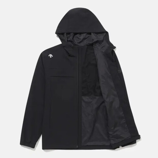 DESCENTE Clearance Jackets, Outdoor Sports Jackets, Spring and Autumn Tops, Uniform Training Wear for Men and Women, Black XL (105) - (160-180Jin Jin is equal to 0.5kg)