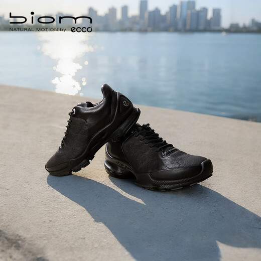 ECCO Sports Shoes for Men 25 Years Hiking Casual Men's Shoes Running Shoes Jianbu C Series Black 80046451052 40 (255mm)